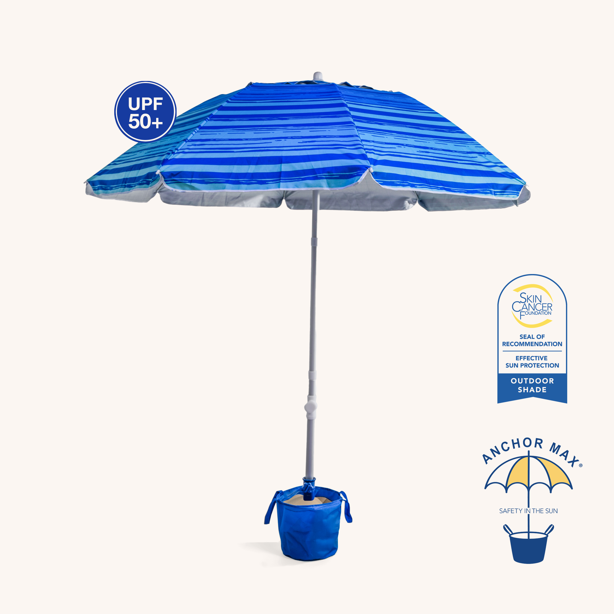 Perfectly Portable Beach Umbrella