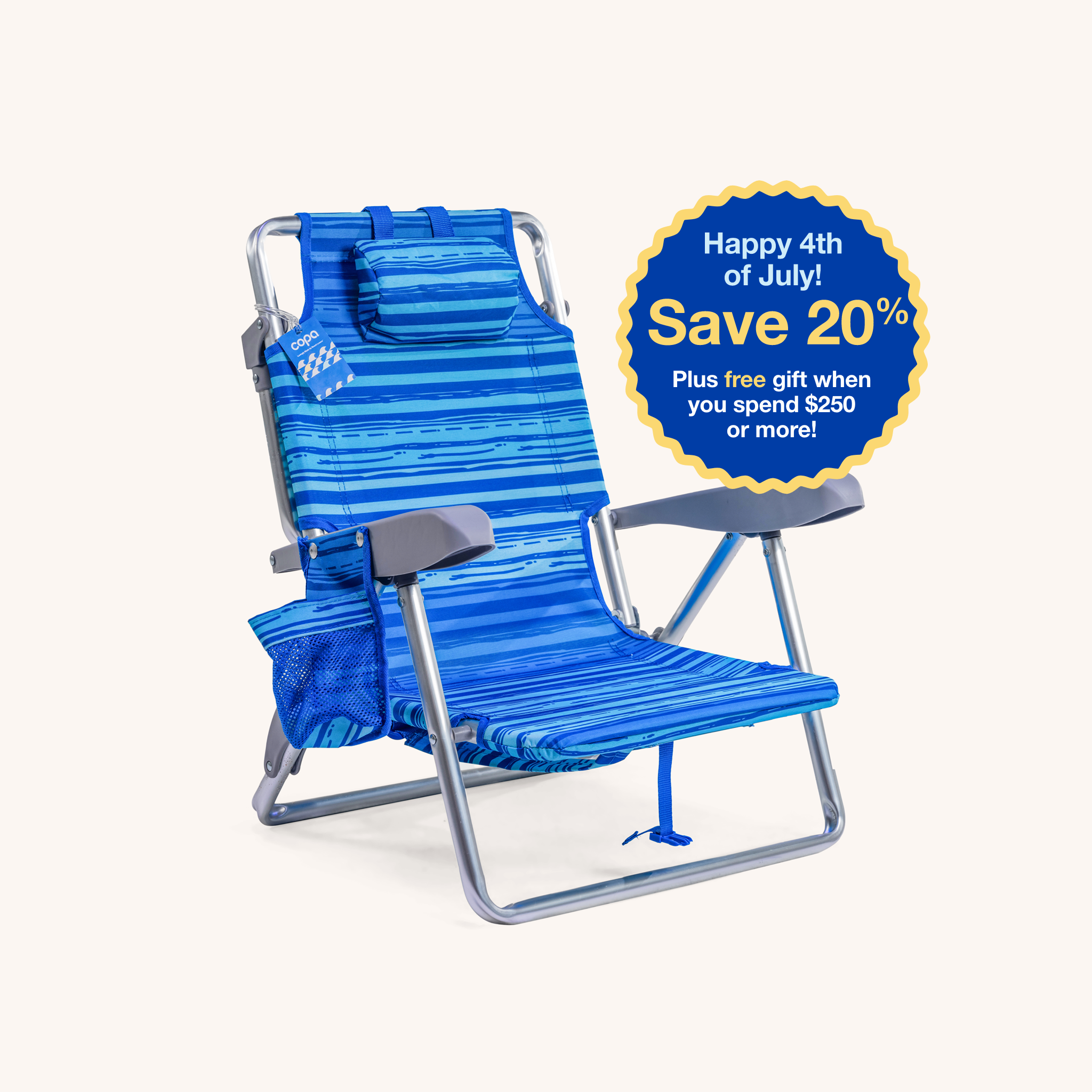 Best Beach Day Junior Backpack Chair