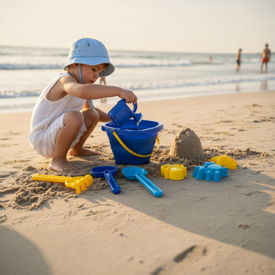 I Dig the Beach 8-Piece Beach Toy Set