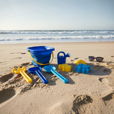 I Dig the Beach 8-Piece Beach Toy Set